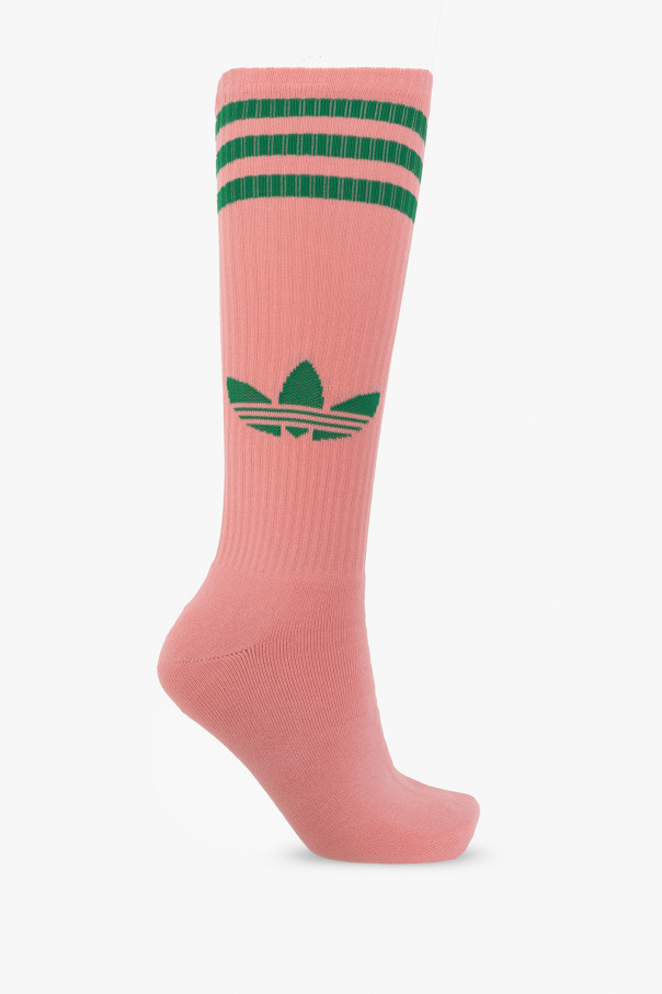 Adidas originals 2 outlet pack socks white pink